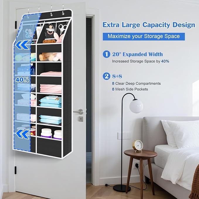 Univivi Upgraded Over the Door Organizer - Image 8