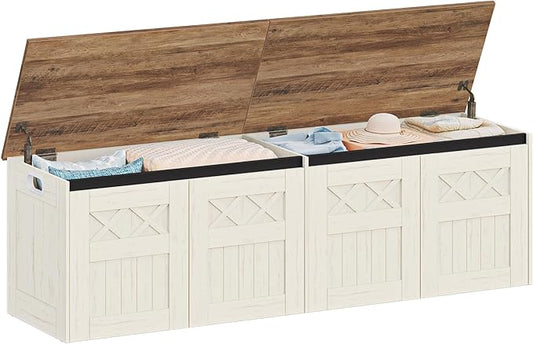 Hzuaneri 59" Storage Bench, Lift Top, 268L/70 Gal Large Storage Chest | | 330lb by Hzuaneri