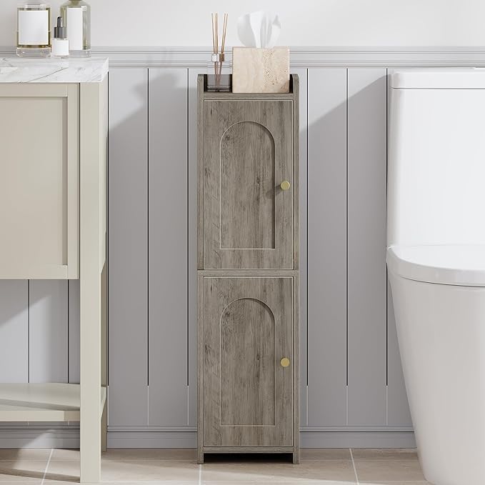 Hzuaneri Bathroom Storage Cabinet, Small Corner Floor Cabinet by Hzuaneri