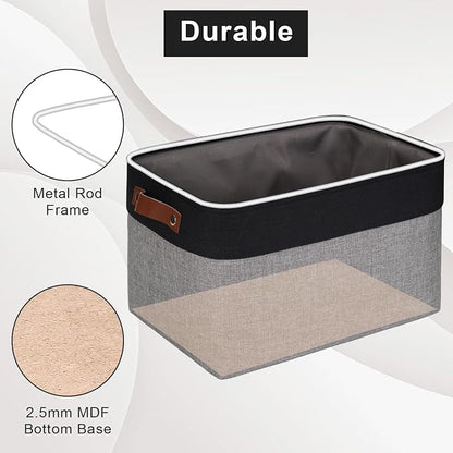 Storage Bins Large Fabric Storage Baskets - Image 4