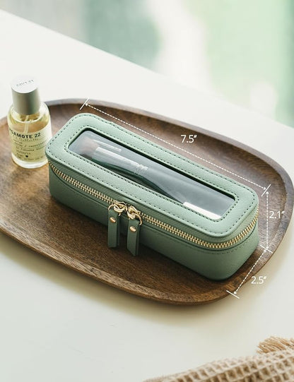 Popvibe Clear Makeup Bag Travel Cosmetic Case Transparent Toiletry Bag - Image 4