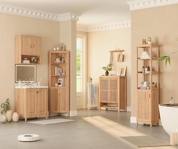 INNOD Bathroom Wall Storage Cabinet, Medicine Cabinet - Image 9