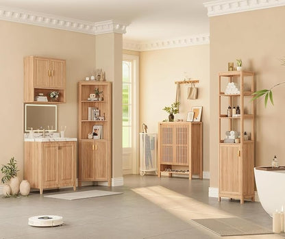 INNOD Bathroom Wall Storage Cabinet, Medicine Cabinet - Image 9