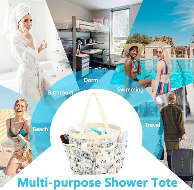 Fammart Mesh Shower Caddy Portable - Image 8
