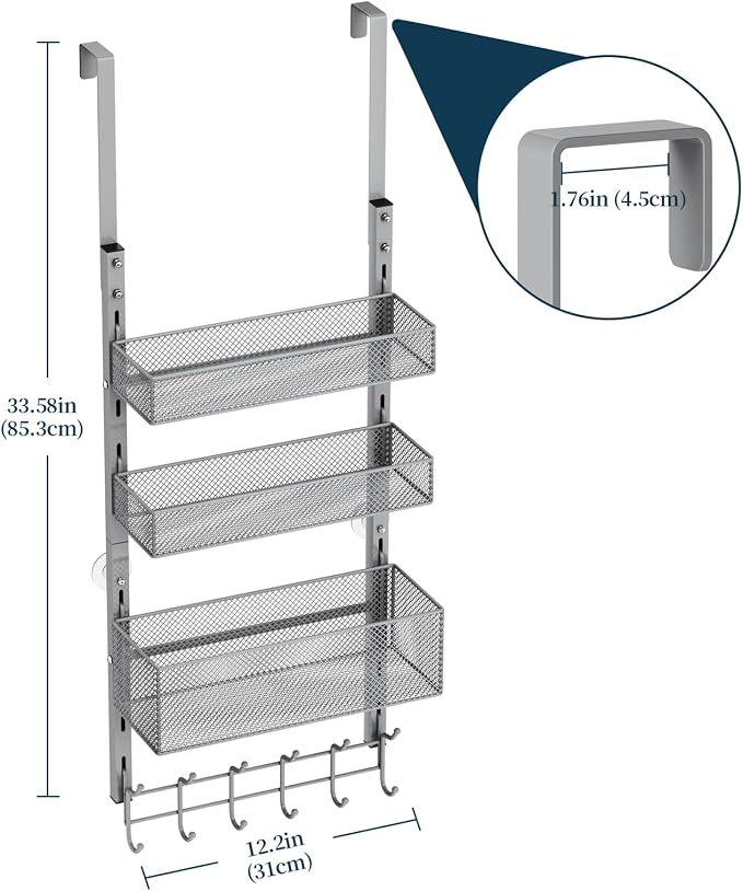 Consumest Over The Door Hooks Organizer - Image 7