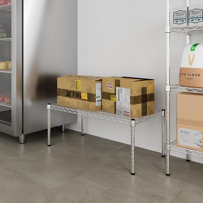 18" Deep x 36" Wide x 14" Height Wire Shelving Kit | 1-Tier | NSF Commercial - Image 6
