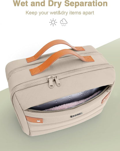 Women's Hanging Toiletry Bag, Waterproof Travel Cosmetic Organizer - Image 5