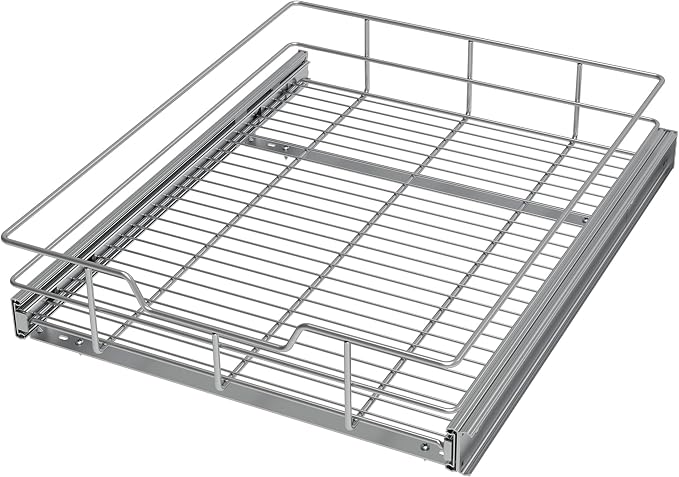 Pull Out Cabinet Organizer 20" W X 22" D, Slide Out Drawers by STORKING