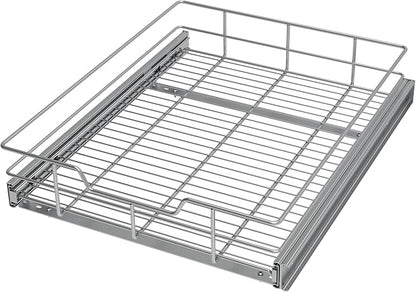 Pull Out Cabinet Organizer 20" W X 22" D, Slide Out Drawers by STORKING