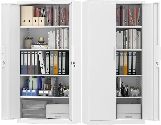 Metal Locking Cabinet, Heavy Duty Tall Cabinet by STEELIST