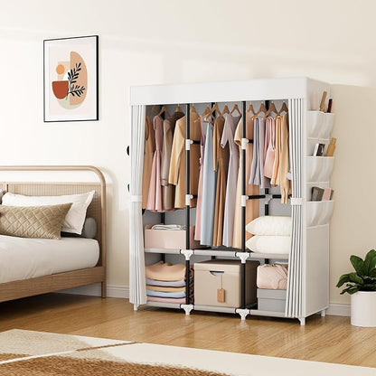 VTRIN Portable Closet Wardrobe for Hanging Clothes Closet - Image 2