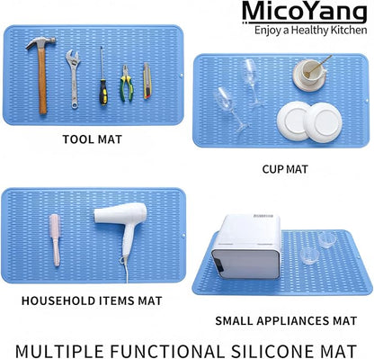 Silicone Dish Drying Mat for Multiple Usage, Easy clean, Eco-friendly, - Image 4