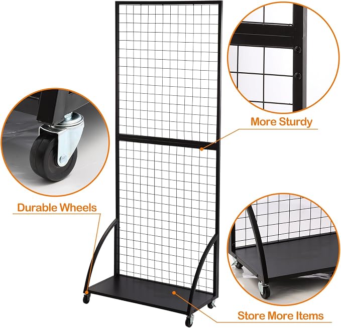 Eastern Tree Grid Wall Panels, Wire Grid Wall Panel Display - Image 6