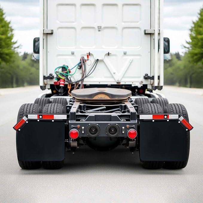 VEVOR Angled Spring Loaded Mud Flap Hangers, 1-1/8" Bolt Spacing Mudflap Hangers - Image 8