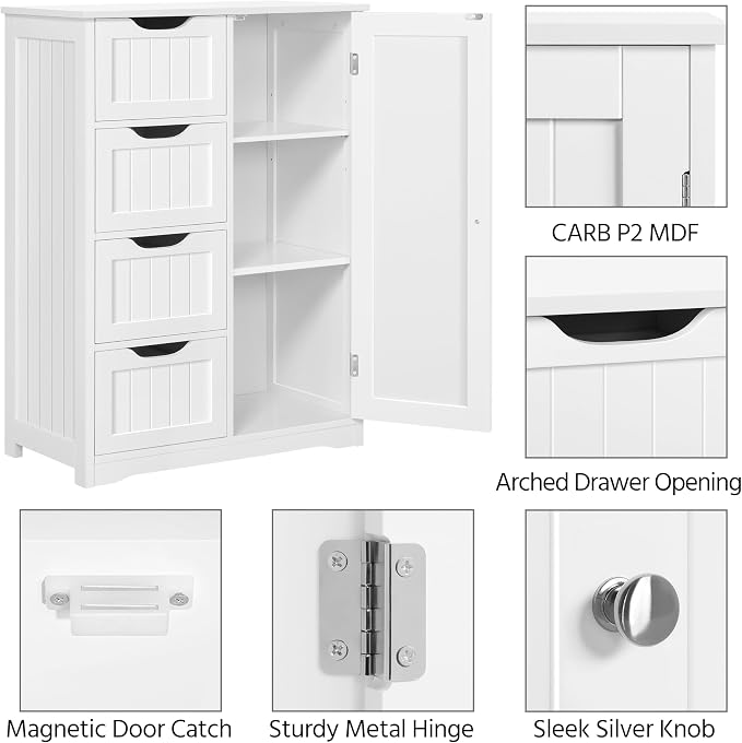 Yaheetech Bathroom Storage Cabinet - Image 6