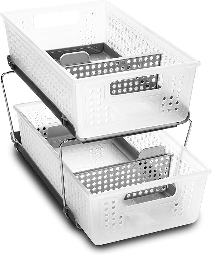 madesmart 2 Tier Organizer, Under Cabinet Storage by madesmart%C2%AE