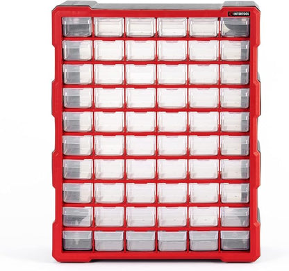 Small Parts Organizer for Hardware & Screws | 60 Removable Bins - Image 7