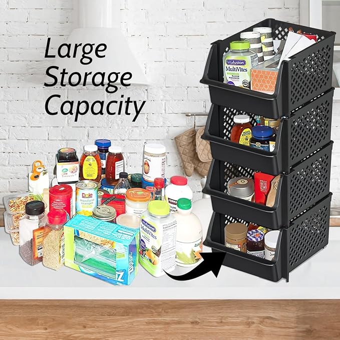 TidyFriend Stackable Storage Bins - Image 2