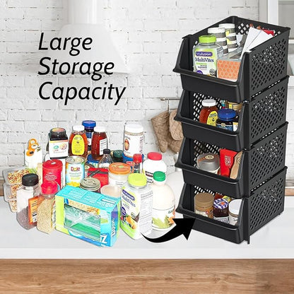 TidyFriend Stackable Storage Bins - Image 2