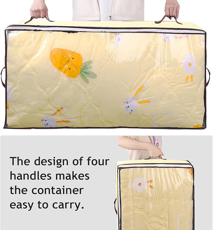 90L Under Bed Storage Containers, Underbed Toy Organizers and Clothing Storage - Image 7