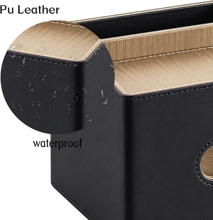 Rectangular Tissue Box Cover, PU Leather Facial Tissue Holder - Image 5