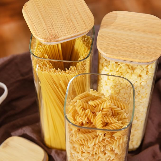 D2scrma 71oz Glass Square Storage Containers - Image 8