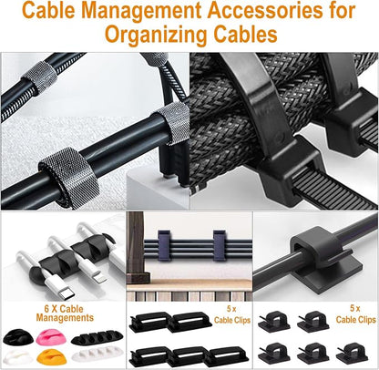 YUANYE Cable Management Box Cable Management Kit - Image 7