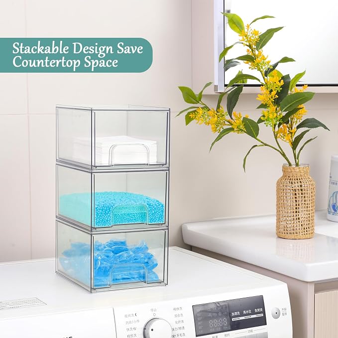 Laundry Pods Container and Laundry Detergent Powder Container Set, Dishwasher - Image 5