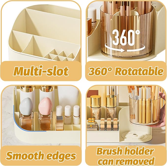 DASITON Large Capacity Makeup Organizer - Image 6