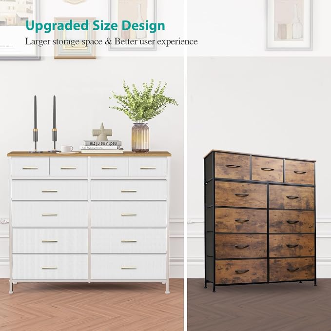 VASICAR White Dresser for Bedroom - Image 6