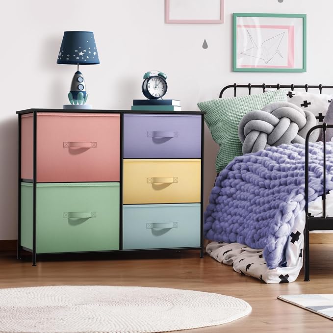 Sorbus Kids Dresser with 5 Drawers - Image 2