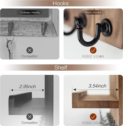 Rebee Vision Decorative Key Holder Wall Mount - Image 5