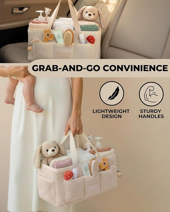Baby Diaper Caddy Organizer - Image 7