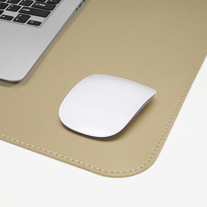 Non-Slip Desk Pad, Desk mat, Waterproof PU Leather Protector, Easy Clean Laptop - Image 4