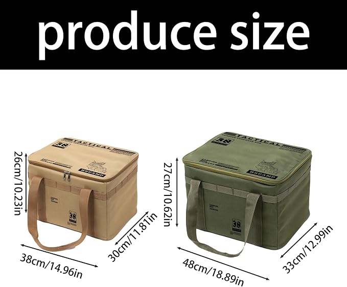 Waterproof Folding Camping Organisers 30L/42L Capacity Multi Compartment Design - Image 3