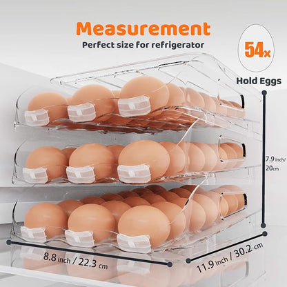 Egg Holder for Fridge, Automatic Steady Rolling Egg Dispenser - Image 5