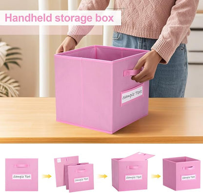 13x13 storage cube bins Foldable Fabric storage cubes - Image 4