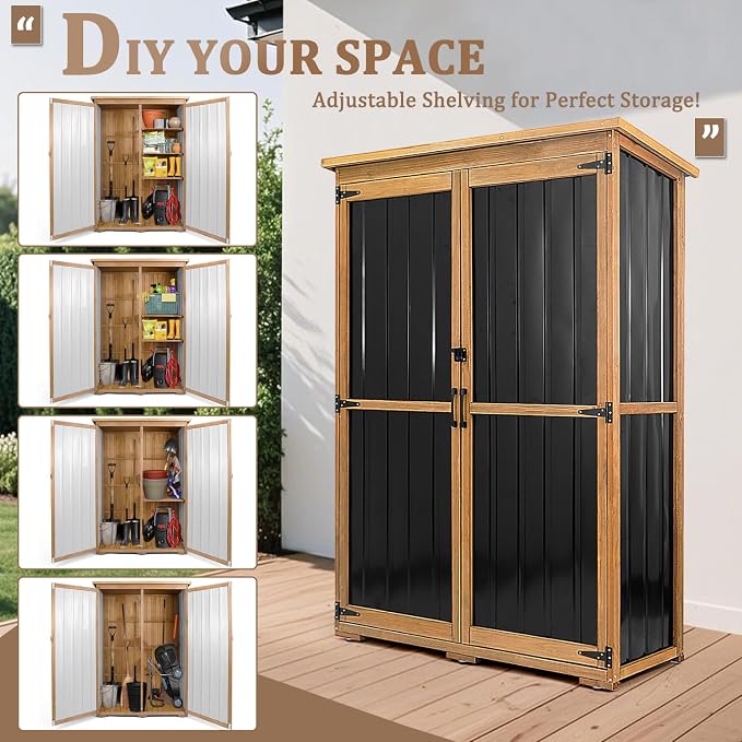 46" L Large Outdoor Storage Cabinet - Image 4