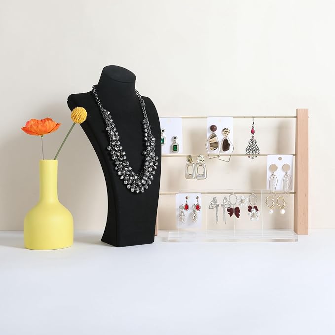 GemeShou Black necklace storage organizer - Image 2