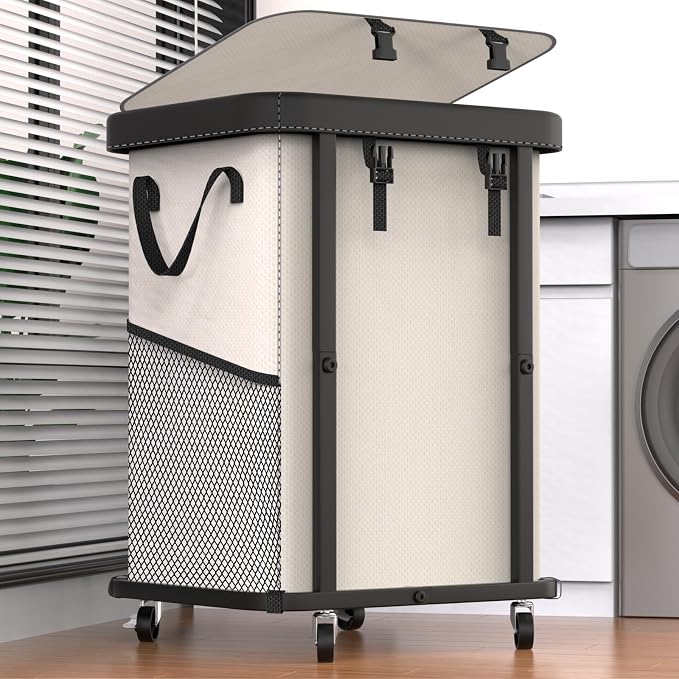 150L Large Fashion Laundry Basket by Unlockyourhomestoragelife