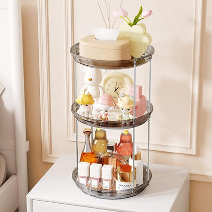 Delamu 3 Tier Rotating Makeup Organizer - Image 9