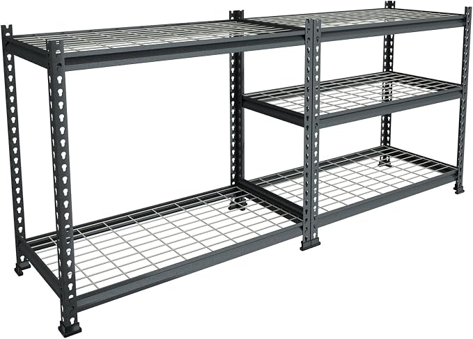 WORKPRO 5-Tier Metal Garage Shelving Unit, 36”W x 18”D x 72”H Storage Shelves - Image 4