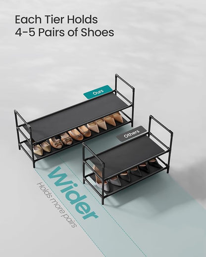 SONGMICS 2-Tier Shoe Rack, Shoe Storage - Image 5