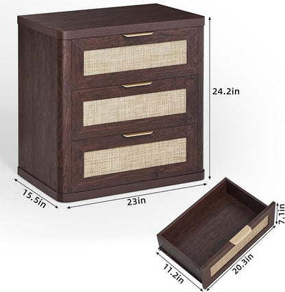 LEYAOYAO Rattan Night Stand - Image 3
