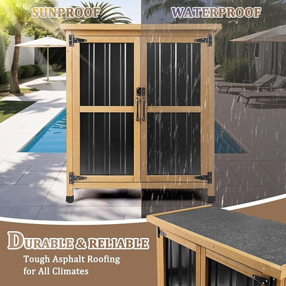 Weatherproof Outdoor Storage Cabinet - Image 6