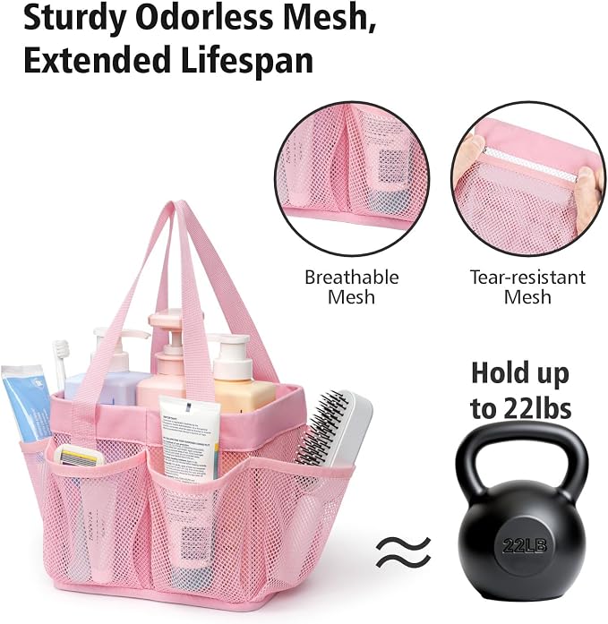 F-color Mesh Shower Caddy Portable - Image 5