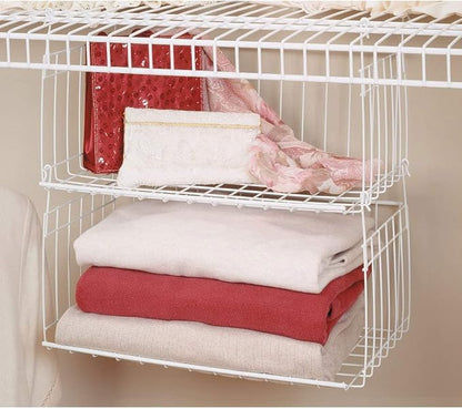 ClosetMaid 17 Inch Wide Hanging Basket Wire Shelving Accessory - Image 5