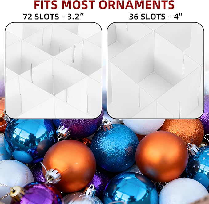 inin Christmas Ornament Storage Box - Image 3