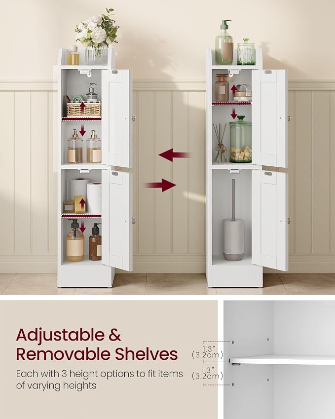 VASAGLE Storage Cabinet Slim - Image 5