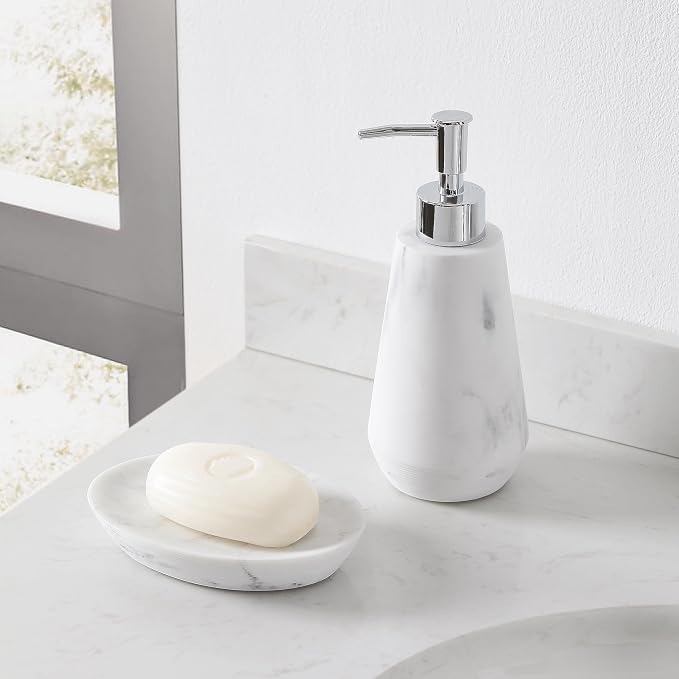 4 Piece Modern Bathroom Accessory Set - Image 5